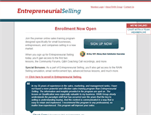 Tablet Screenshot of entselling.com